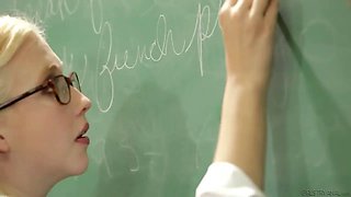 Samantha Rone and Dana Vespoli Try Anal at School