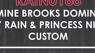 Rain0188 Jasmine Brooks Dominates Ivy Rain & Princess Nikki Custom