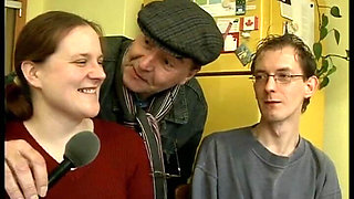 Nerdy Couple Has Sex on Camera