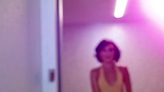 TeamSkeet - Beautiful Ebony Babe Lets Older Dude Fuck And Cum On Her Tight Pussy During Interview: Porn