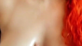 Colorful Hair Girl Does a Great Deep Throat P3