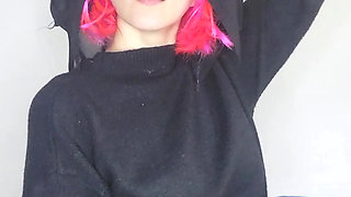 Can you handle my big tits getting off in my adorable kitten mask?