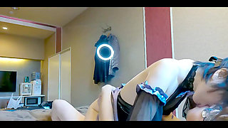 Mayu No94 Deepthroat, Cosplay, Lewd Mark, Convulsions, Screaming, Anal Beads 2 Hole Sex, Squirting, Creampie