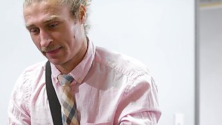 Hispanic gets shagged after masturbation