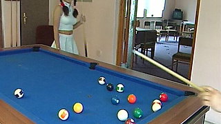 Mature housewife and her stepdaughter fuck an old guy together