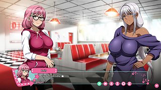 Dine and dash, visual hentai, anime futa