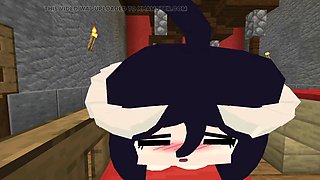 The Jenny Mod Minecraft Albedo from Overlord is horny and ready to suck and her pussy ravaged