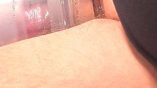 Mistress Left Her Slave Alone, Tied to a Milking Machine to Give Him a Post Orgasm Torment