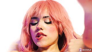 Solo female sex with marvelous Rihanna Black from NuCosplay