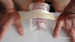 Raunchy Smashing Clear Fleshlight An Wailing Noisy (Lisa Ann, Stacy Cruz, Sunny Leone)