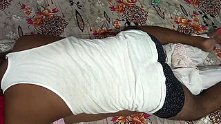 Desi Girl Having Romance with Her Husband.