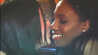 Mahlia Milian and Stoya licking each other with an extra passion