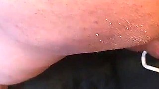 Estim in Ass Vibed and Throat Fucked Finish in Her Ass