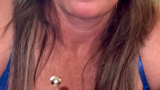 Mature Wife Loves Halloween, Oral Queen Pleases And Uses Sounding Rod