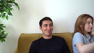 College Party Foursome with Teen Milana and Alice - Big Tits, Big Ass Blowjob and Cum in Mouth