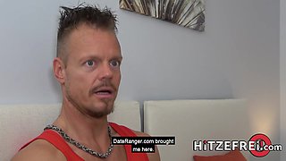 Brunette British Pornstar TINA KAY Fucks A VIRGIN while his Plushies are Watching - Hitzefrei