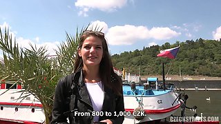 Czech Streets 114 The shiest girl ever