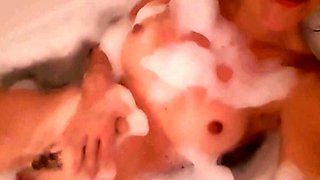 German Teen's Bathtub Masturbation ASMR