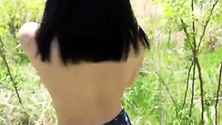 Sexy teen ebony solo toy masturbation