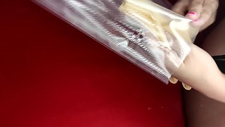 Masturbation with Panties in My Ass