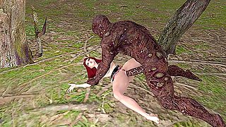 Sexy Witch With Big Tits Nailed By A