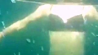 Swimming and Flashing in the Sea