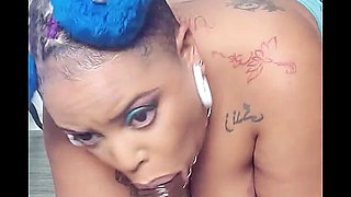 On My Knees Worshipping a Monster Black Cock - Sloppy Deep-throat Until My Eyes Water