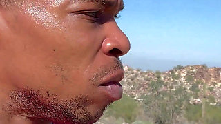 Ebony Couple Hiking Fresh Air and Pornstars