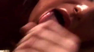 Two big tits full of milk for a big cock