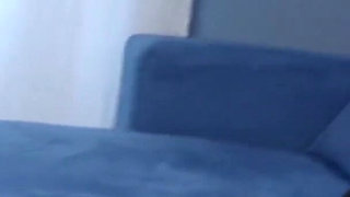 Skinny stepsister caught stepbrother watching porn and help with handjob