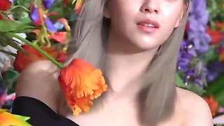 Here's Jeongyeon Showing Off Some Cleavage