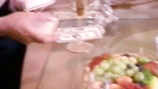 Nina Alexander and Krystina King are fucking for money on cam
