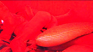 Blowing a Load on Curvy BBW Slut