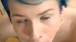 Short-Haired Russian Teenwants a Cock