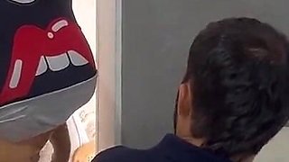 Ups! I'm Very Stupid Being Employed I'd Better Make You a Russian Dick with My Huge Tits in the Pool