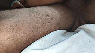 Friend's wife's chudayi friend's wife left by sitting on
