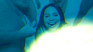 Bukkake Latin - Rosex Argentina big ass gets gallons of cum.: Blowjob, Babe  Cumshot Porn