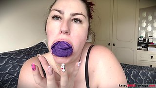 Lacey - Self Gag Fun and Orgasms After Gym Part 2