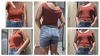 Indian Sister in Law Helps Masturbate - Rough Hardcore Sex with Big Natural Tits