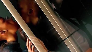 3D Big Boobs Slut Teasing the Big Old Dick to Fuck Her Big Ass