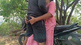 Office Staff Enjoying Outdoor Romance and Fuck with Manager Part 3