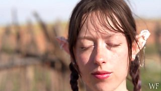 Fantasy Roleplay - Elf Girl Seduced By Horny Satyr Dreams Of The Wildwood