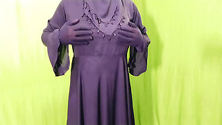 Indian beautiful hijabi muslim couple thirsty for fuck
