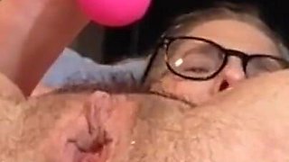 Hot MILF Does Some Closeup Pussy Vibrating Two Big Squirts