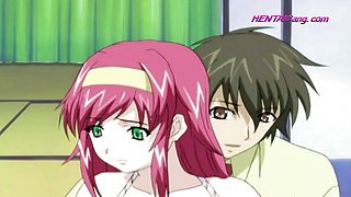 Big Boobed Stepmom Kyoko Gives Hands-On Sex Lesson to Horny Boy Kei! HENTAI Taboo