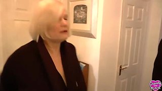 Busty British Granny Lacey Takes BBC Taxi Driver For A Ride - Anal, Blowjob & Cumshot