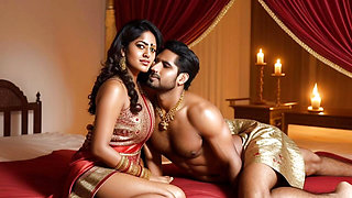 Tight Pussy Indian Stepmom agrees to share bed with stepson