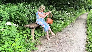 Great Big Boobs On Masturbating Redhead