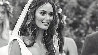 Gorgeous brunette babe fucked hardcore in the bathroom