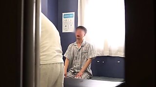 Japanese fantasy babe in uniform sucking
